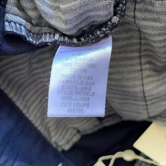 NEW Joie Navy Cherie Gaucho Wide Leg Crop Pants - Picture 6 of 7